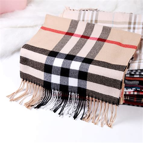 bufanda cuadros burberry